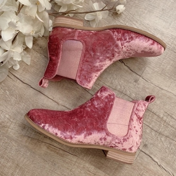 toms velvet boots